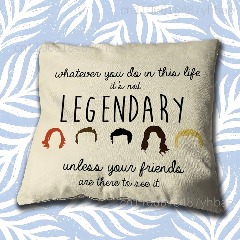 H-How I Met Your Mother Himym Cushion Cover Pillow Cover Decor Pillowcase Printed Cushion Case For Couch
