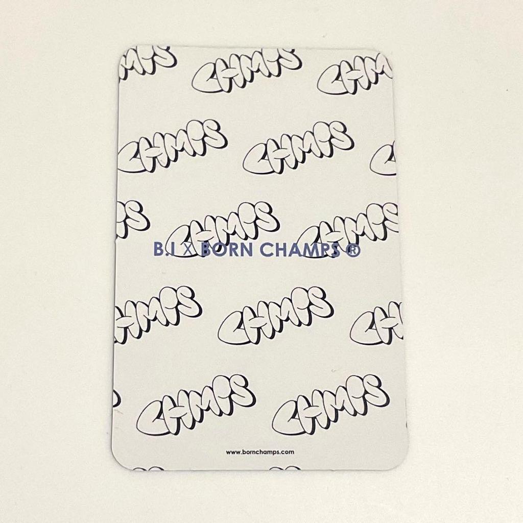 [USED] B.I Hanbin Born Champs Limited Edition Trading Card