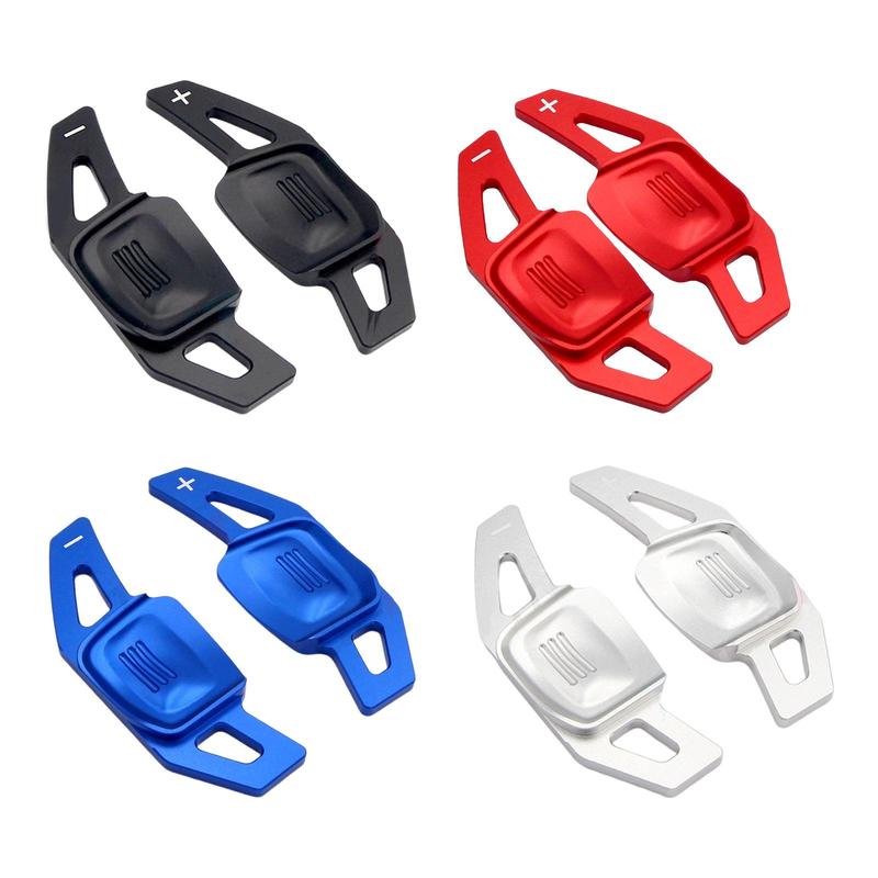 2Pcs Automotive Steering Wheel Shift Paddle Sturdy Aluminum Alloy for VW Tiguan from 2019 C-Trek Golf 8 MK8 Assembly Parts