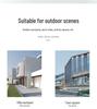 Starry Sky Super Bright Solar Wall Lights - Waterproof LED Floodlights for Outdoor Use
