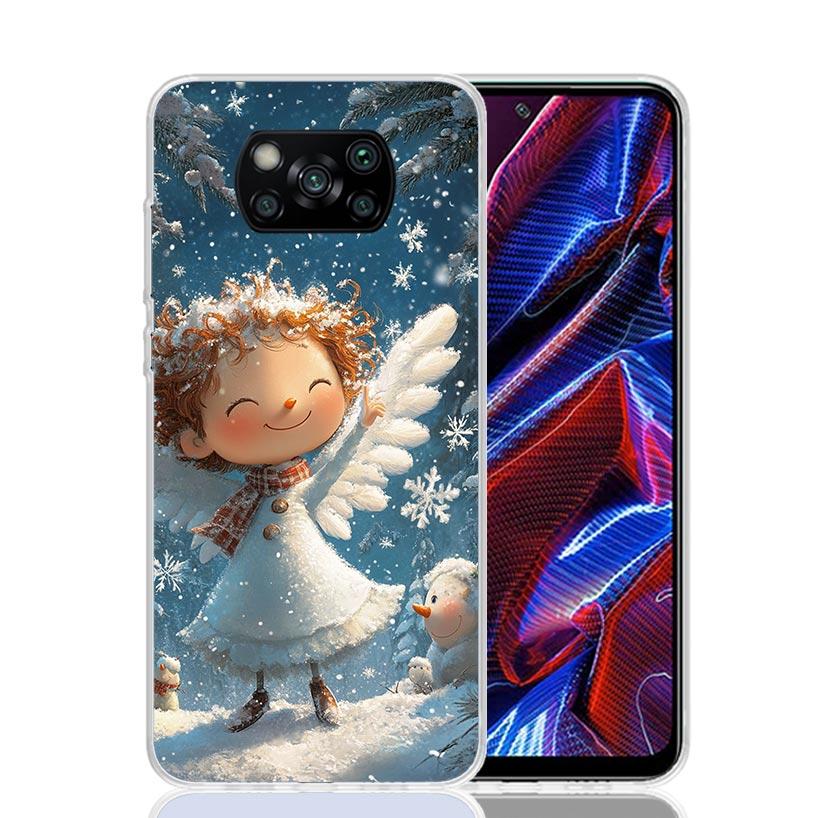 

Cute Elf Angel Girls Phone Case For Xiaomi Poco F7 Ultra X7 X6 Pro X5 Redmi 15 15C 13 13C 12 12C 10 10A 10C 9 9A 9C 9T Shell Poc Redmi 9A