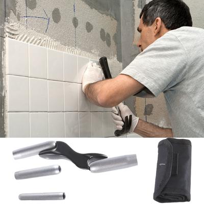 Vymeniteľná sada na škárovanie tehál so 4 veľkosťami 1/2 5/8" 3/4" 7/8" Oceľová sada murárskych nástrojov pre profesionálne murovanie
