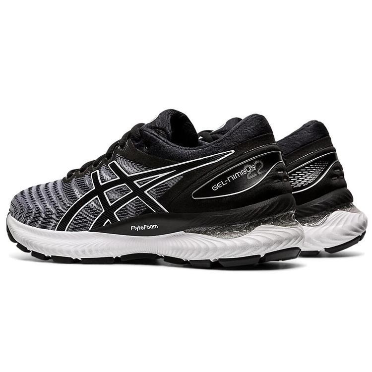 New Asics Gel Nimbus 22 'White Black' Women's 1012A587-100