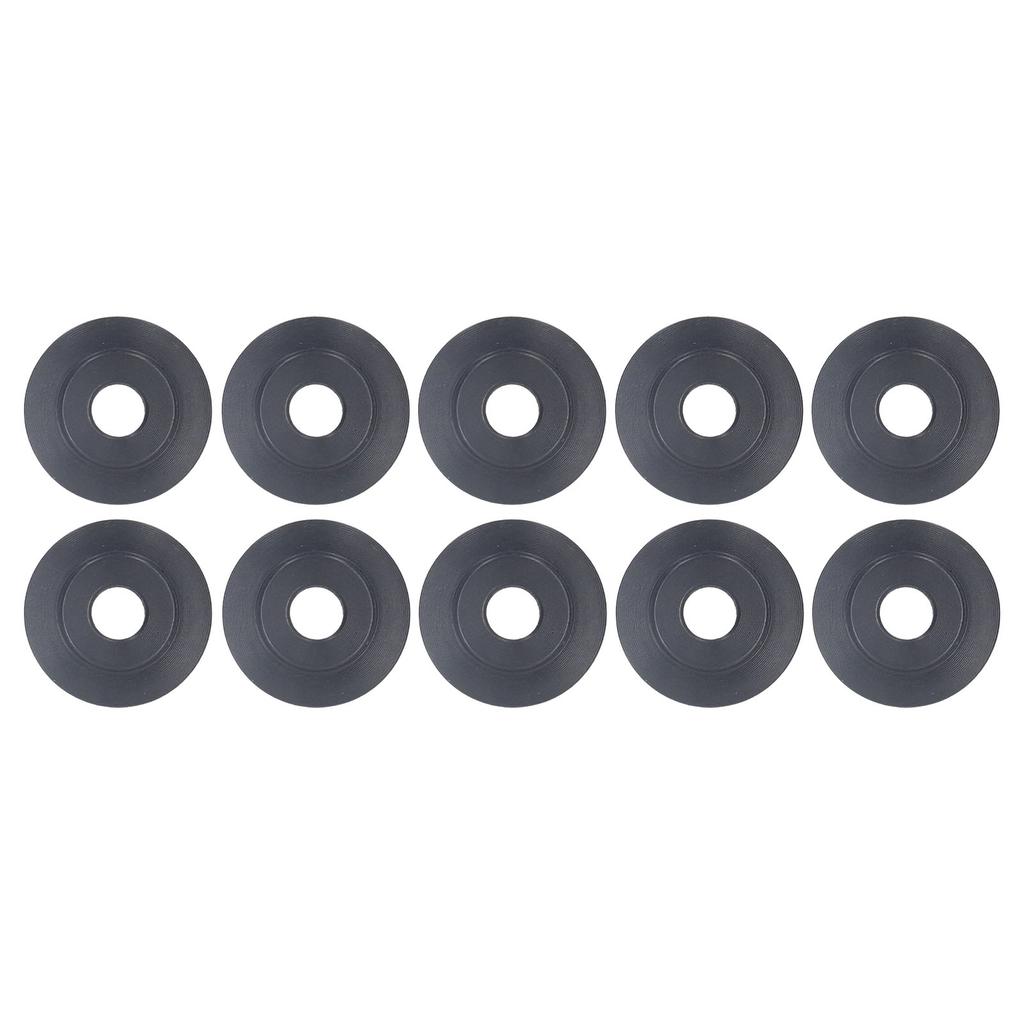 10 Pcs Pipe Cutter Wheel 18mm OD 5mm ID 3.8mm Width Ultra Thin Manganese Steel Tubing Cutter