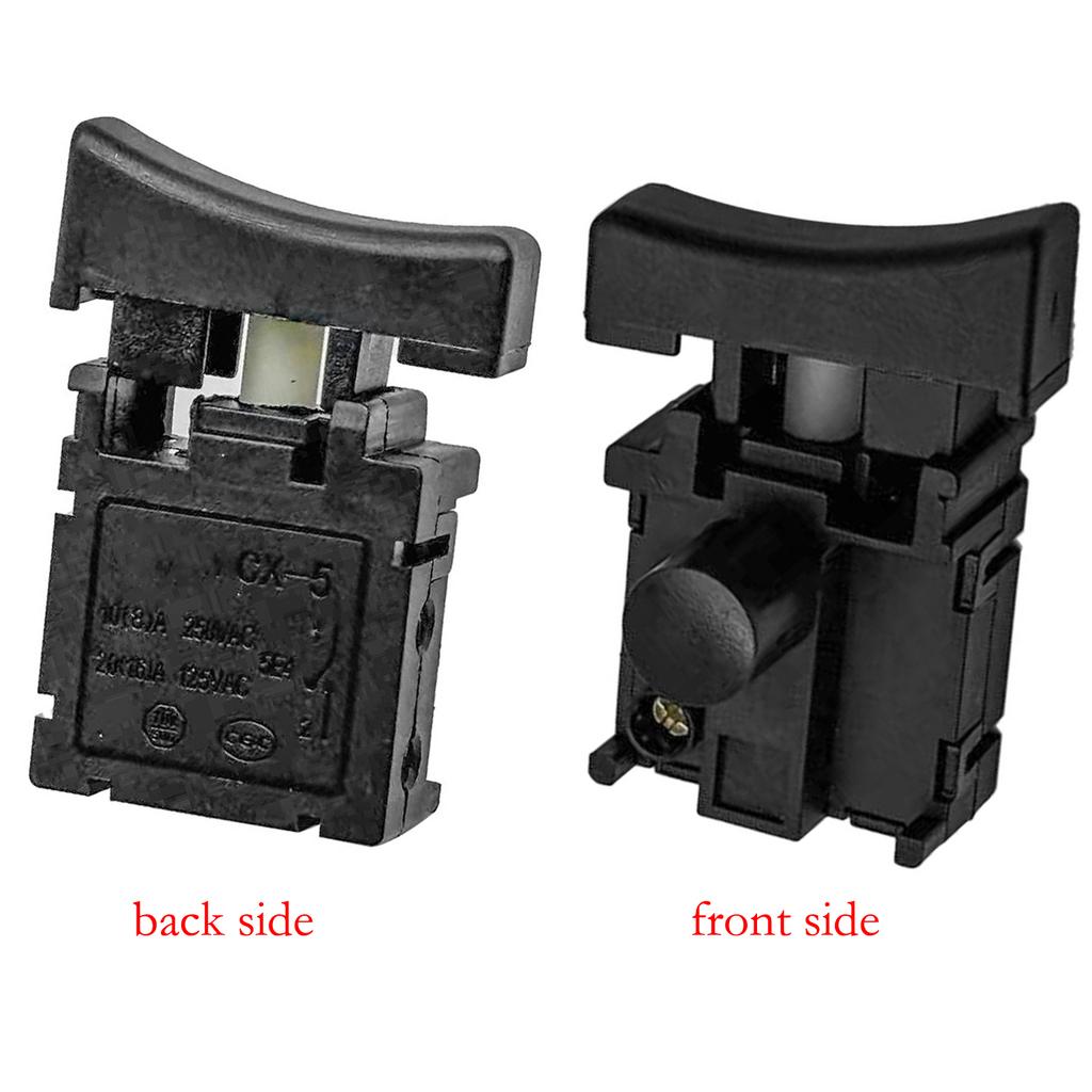 4/6/8inch Lithium Battery Electric Chainsaw Switch Trigger Switch Anti-lock Power Tool Switch Replacement Parts
