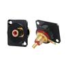 Alloy Female To Female Socket for Seamless Sound Video Connection In Home Theater Systems and Professional Setups