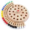 Children's Intelligent Toys Colorful Memory Chess Wooden Memory Matchstick Chess Game Memory Developing Chess Family Intellectual Toys
