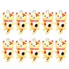 Handmade Resin Cat Figurine Set Captivating Cartoon Cat Pendant DIY Resin Cat Figurine with Customizable Colors