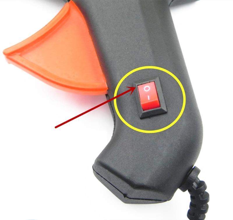 Zestaw pistoletu do klejenia na gorąco 40 W, szybko nagrzewający się, samochodowy, pistolet do klejenia na gorąco, 12 V, naprawa depresji do projektów szkolnych DIY i rzemiosła domowego