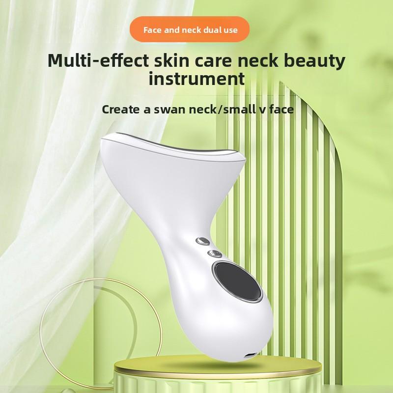 Elektrisches Nasolabialfalten-Schönheitsinstrument Haushalt Hals-Schönheitsinstrument Kleines Bügeleisen Lift Gesicht und Hals Massagegerät Halsmuster-Instrument