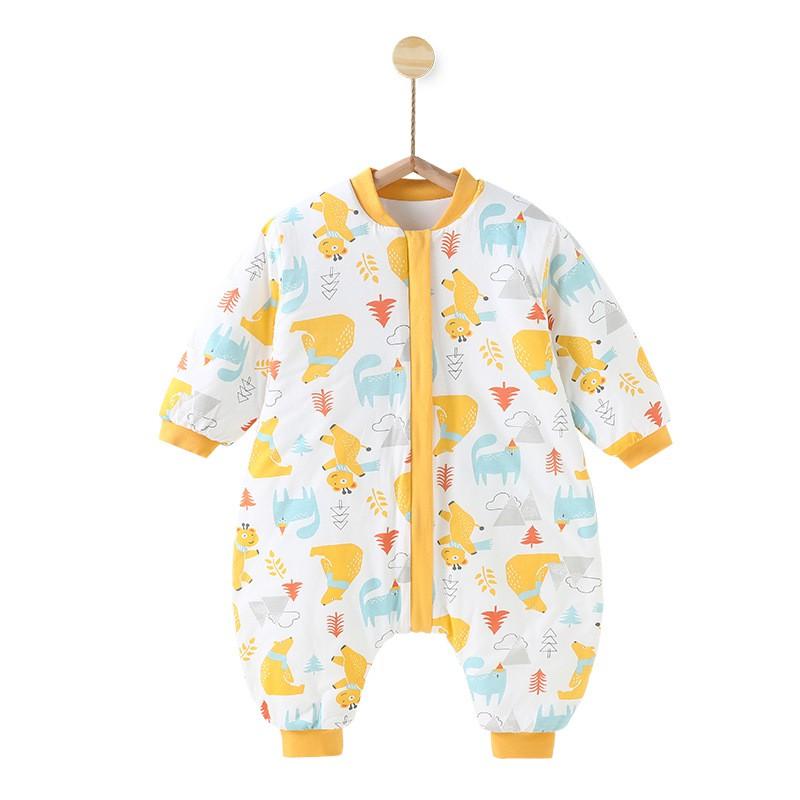 Baby Sleep Sack Winter Thick Fleece Sleeping Bag Toddler Anti-Kick Blanket Unisex