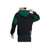 Adidas Originals Series Trefoil Color Block Logo Print Pullover Hoodie Men Casual Sports Long Sleeve Tops Black HY7221