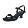 Sommer Damen High Heels, modisches Kreuzdesign, hochwertige Damen Bankett, bequemes Abendkleid, Stiletto Sandalen