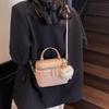 Popular small bag women's summer new versatile messenger bag box bucket bag