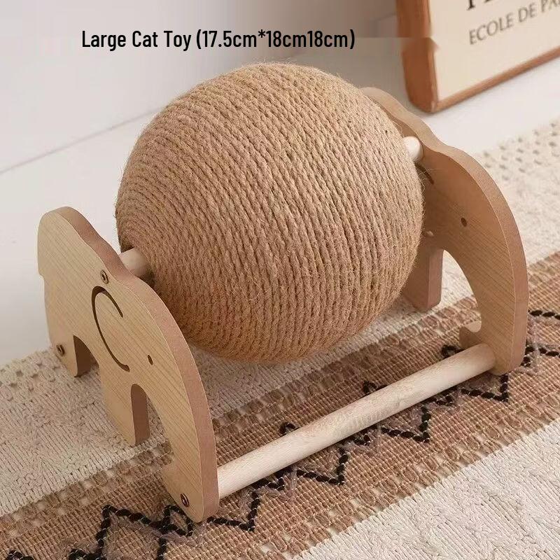 Sisal Cat Scratcher Ball Set