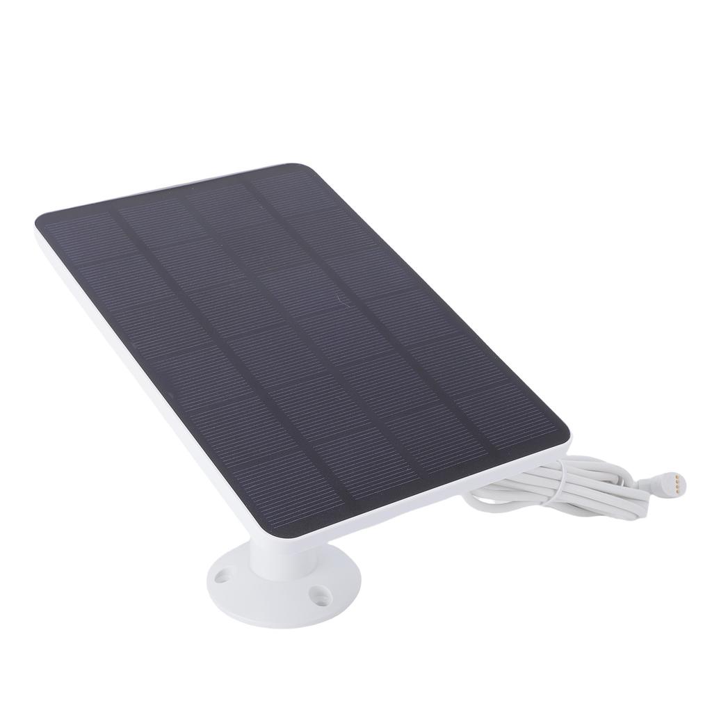 Solcellepanel Passer for     Kamera 10W PET EVA Monokrystallinsk Vanntett Sikkerhetskamera Solcellepanel med 9,8FT Kabel   Feste