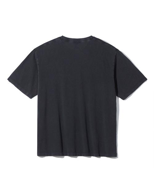 WANGGWAN Pigment Crystal Washed Pique Short Sleeve T-Shirt