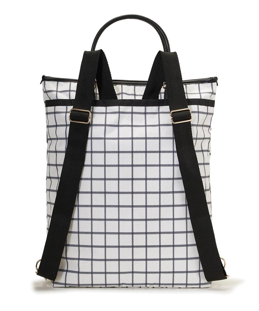 EVERYDAY TH CITY BKPK2935Uptown Mono CheckBlack