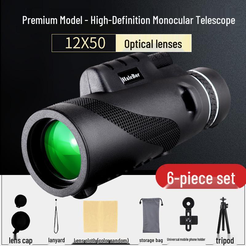 HD Professional Monocular for Concerts, Night Vision, Astrology, and Outdoor Photography