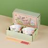 Sweet & Elegant Ceramic Tableware Gift Set - Good Luck Theme