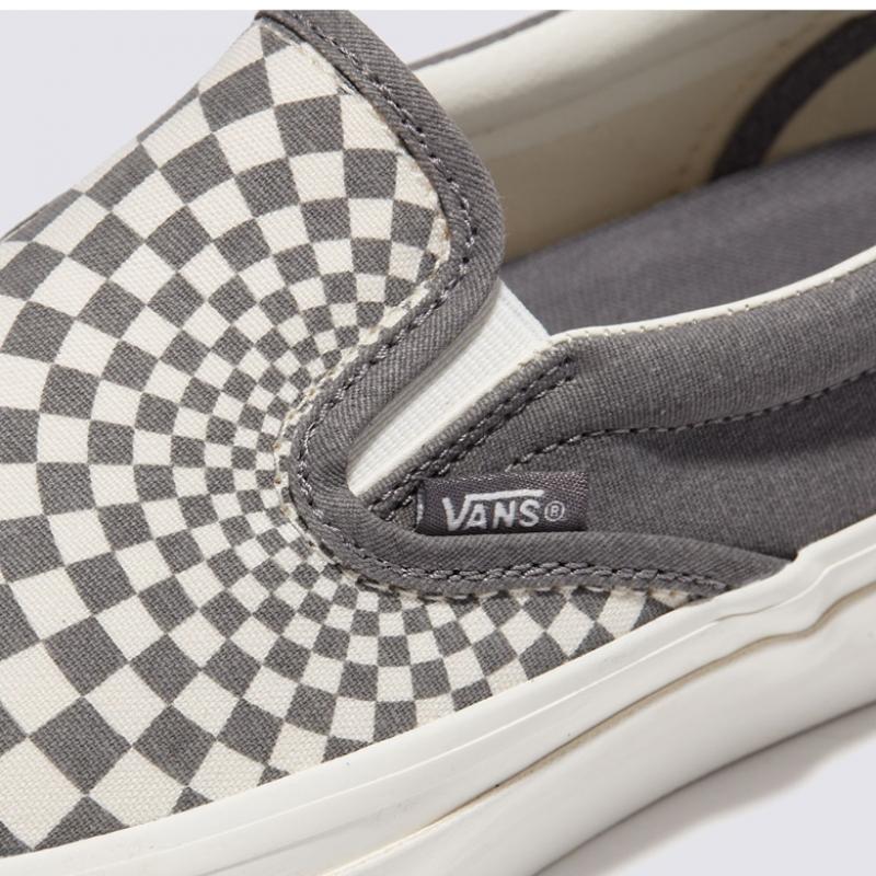 Vans Mte Slip On Issue 98   Checkerboard Pewter Vn000cwagx81