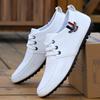 Herren Casual Sneakers Plus Size Fahr leichte Outdoor-Schuhe Loafer Mokassins atmungsaktive Pu-Schuhe Zapatillas Hombre