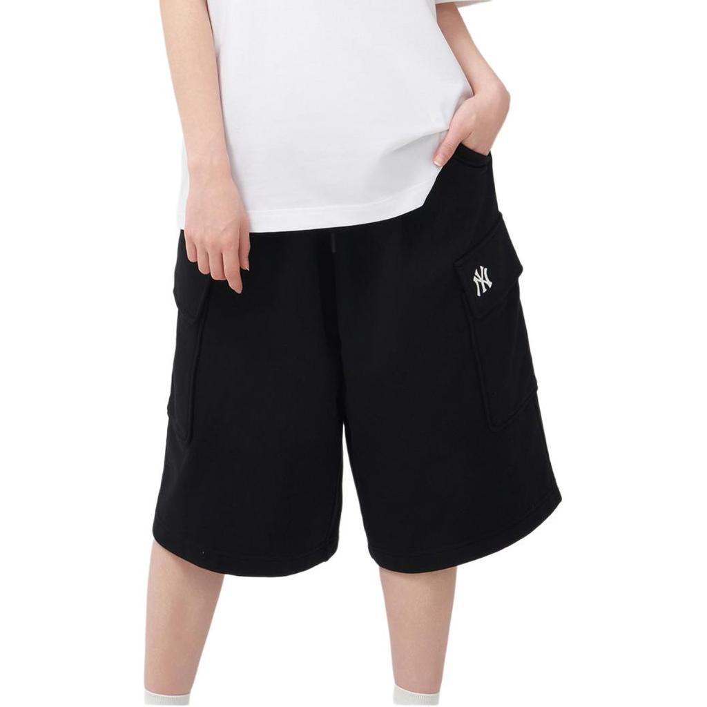 MLB New York Yankees SS25 Cargo Shorts Unisex Black 3ASPB0453-50BKS