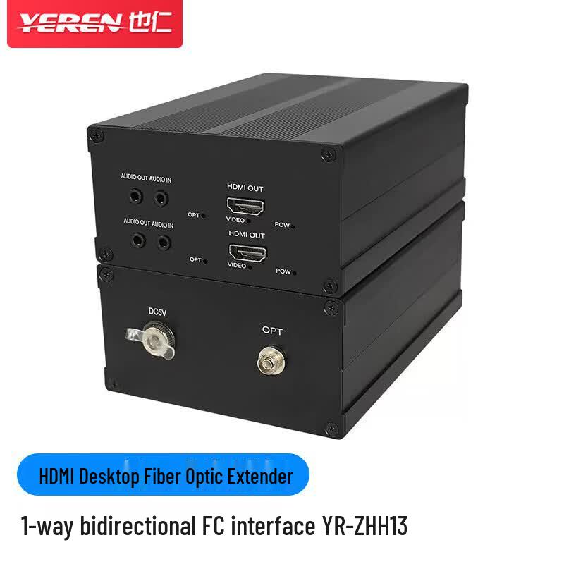 

1-Channel Bidirectional HDMI & Audio Fiber Optic Extender (FC)