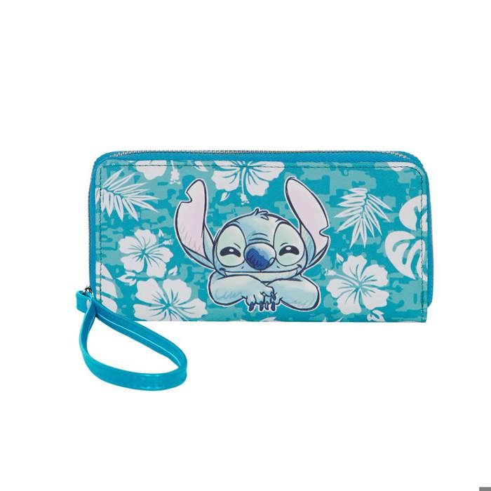 Základní peněženka - Disney Lilo a Stitch Aloha - Modrá - Jedna velikost