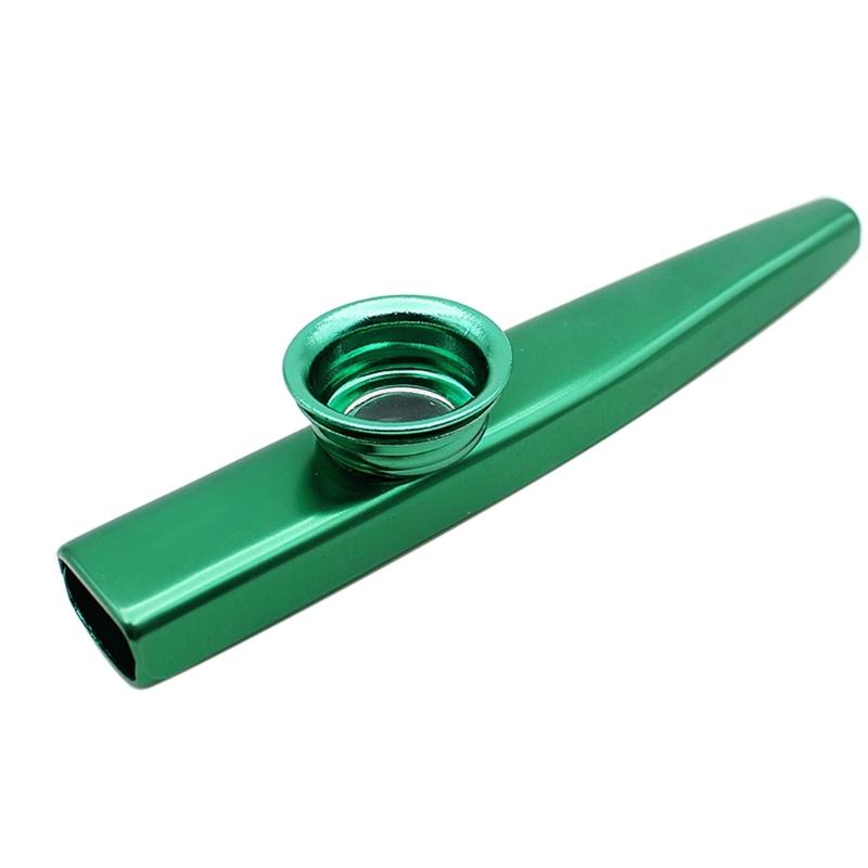 Metal Kazoos With Kazoo Flute Diaphragms Mouth Kazoos Ukuleles Companion Standard Common Size Musical Instruments Parts