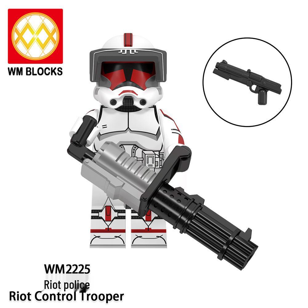 Fox Commander Airborne Soldier Building Block Figure - WM6123 Movie Series
