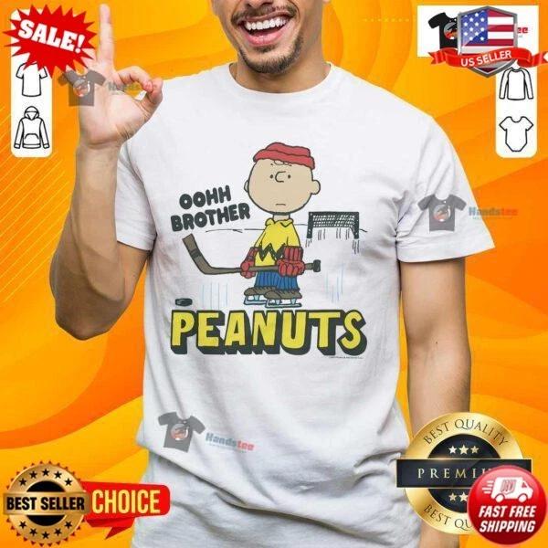 Peanuts Charlie Brown Oohh Brother T-Shirt Charlie Brown Christmas T-Shirt S-5XL XL