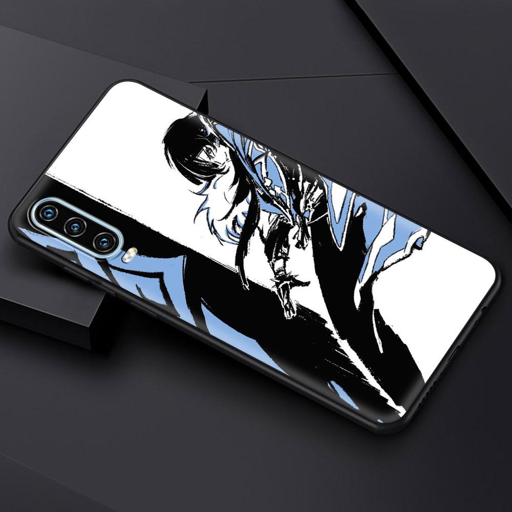Genshin impact black and white Phone Case For Huawei P30 Lite P50 Pro P20 P40 Lite E P Smart Z 2021 Y7 Y9 2019 Y6p Y9s Y7a Cover