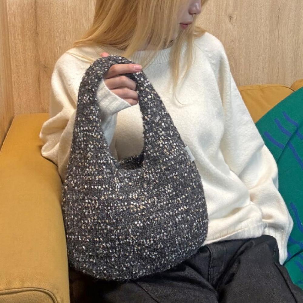 Fromheaven Cica Bo Knit Tote Bag