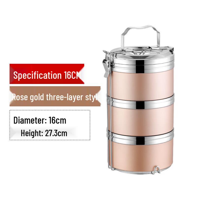 304 Stainless Steel Insulated Portable Lunch Box