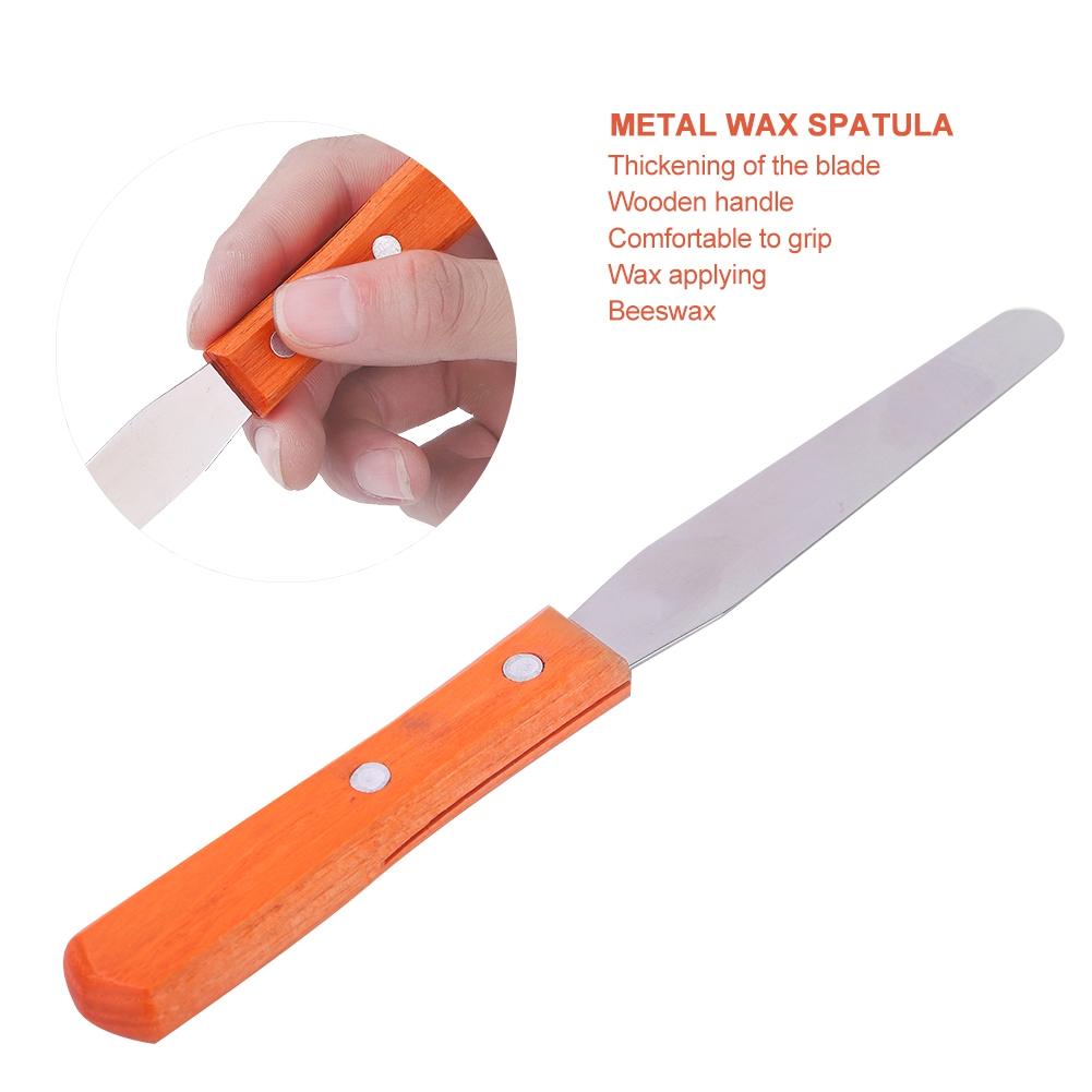 Professional Wooden Depilatory Wax Applicator Stick Spatula Hair Removal Tool