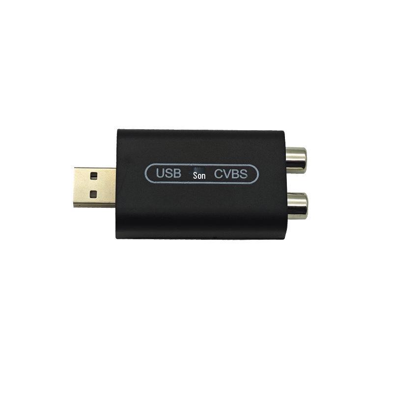 

Автомобильный дисплей на подголовнике заднего сиденья, адаптер для видеовыхода USB чёрный