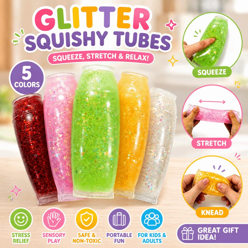 Random Color Squishy Toys Simulation Toothpaste Toothpaste Squeeze Toy Fidget Toys  Birthday Gift