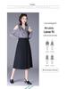 Women's Fashionable A-line Pleated Midi Skirt, High Waist, Slimming Large Hem, Casual 2026 Spring Collection