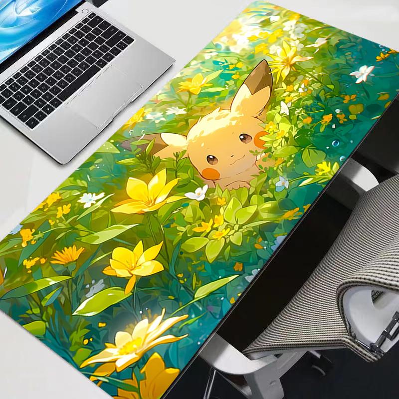 Tappetino Mouse Pokemon Pikachu Professionale Giocatori eSports Bordo Lock Speed Tappeto Gomma Mousepad Scrivania Gioco Tappetino Tastiera