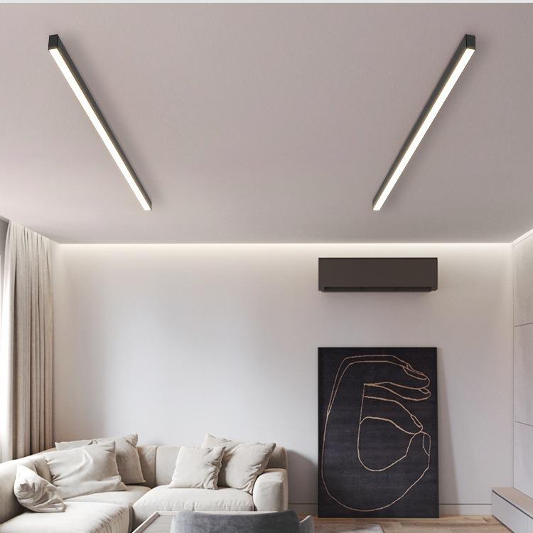 Nordic Minimalist LED Strip Light for Living Room, Hallway, Bedroom, and Balcony