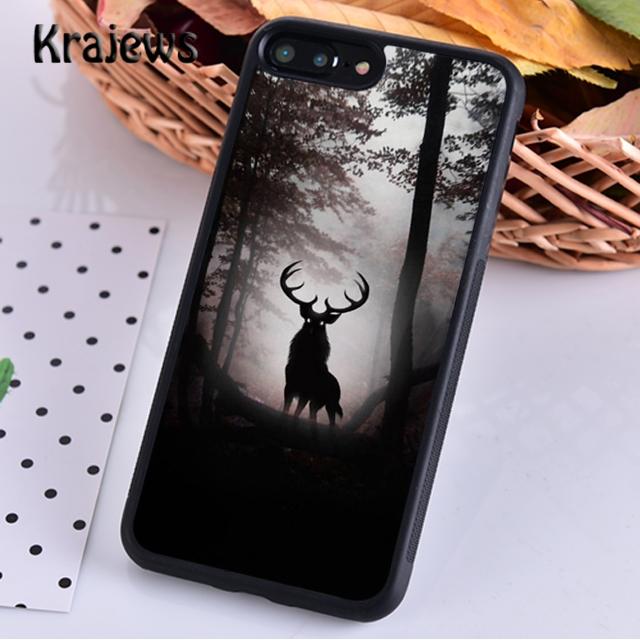 Stag Bull Moose Reindeer Deer For iPhone 17 Air 16 Phone Case Cover 15 14 Plus 12 13 Pro Max Coque Shell Fundas