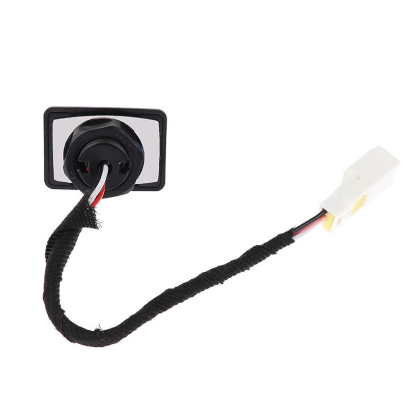 Car Tailgate Switch for Rear tallation Electric Trunk Release Switch DC 12V Glossy Black ABS Material High Fitment