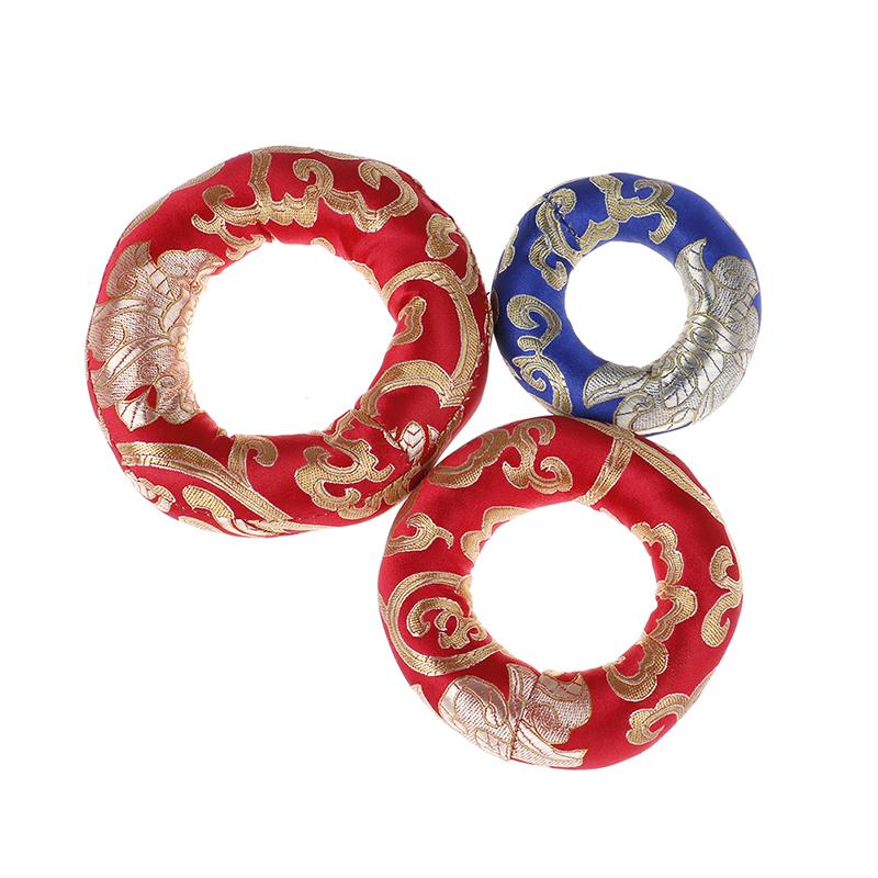 Tibetan Singing Bowl Mat Himalayan Hammered Chakra Meditation Religion Belief