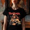 Red Sonja Shirt, Conan the Barbarian Cimmerian Warrior Vintage Fantasy Art Comic Book Tee Gift for Her Sword and Sorcerer Weird Tales