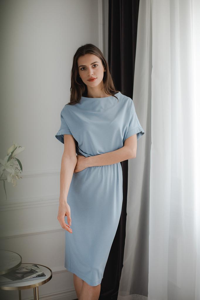 Dress L087 Blue