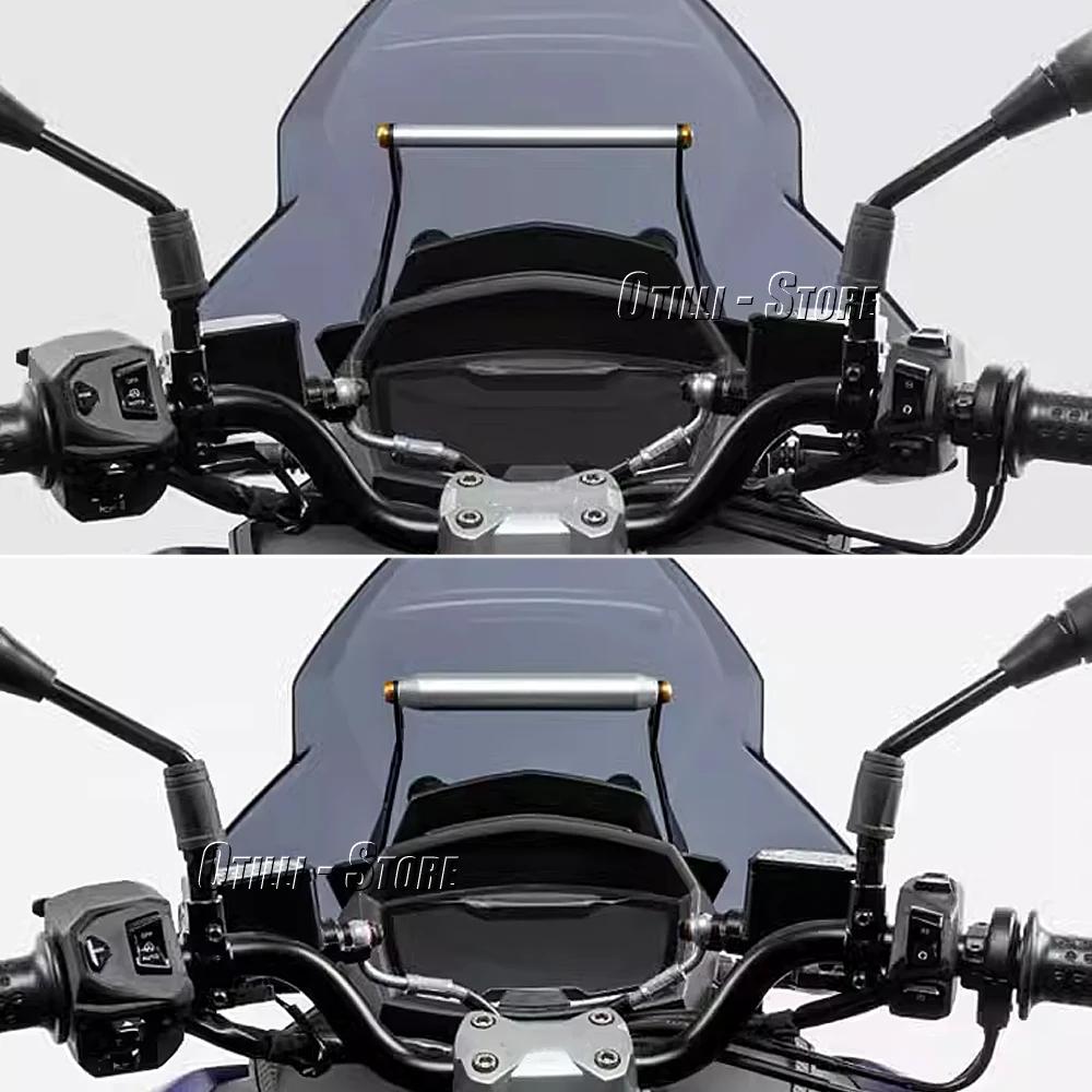 Motorcycle Windshield Stand Holder Phone Mobile Phone GPS Navigation Bracket For Aprilia SRGT200 SR GT200 GT 200 2022-2025 2024