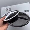IKUAR1 Front Grille Star OE Style Emblem Chrome Silver Logo For Mercedes Benz W204 W205