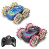 Amphibious 4WD Gesture-Control Stunt Car: Double-Sided Off-Road Tumbling Remote Control Toy for Kids