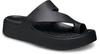 Crocs Getaway Platform Zehenschlaufe 25 Schwarz, cm, Damen,